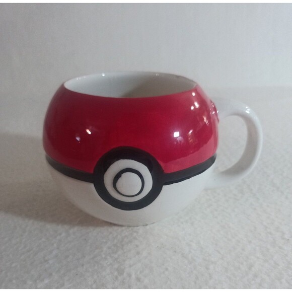 Pokémon Pokéball Mug 2022 – Official Novelty Gaming Coffee Cup Pokémon Pokéball - Picture 1 of 7